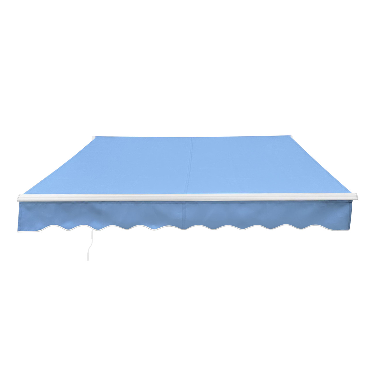Motorized Awning Installation Guide 2-Arm White Frame