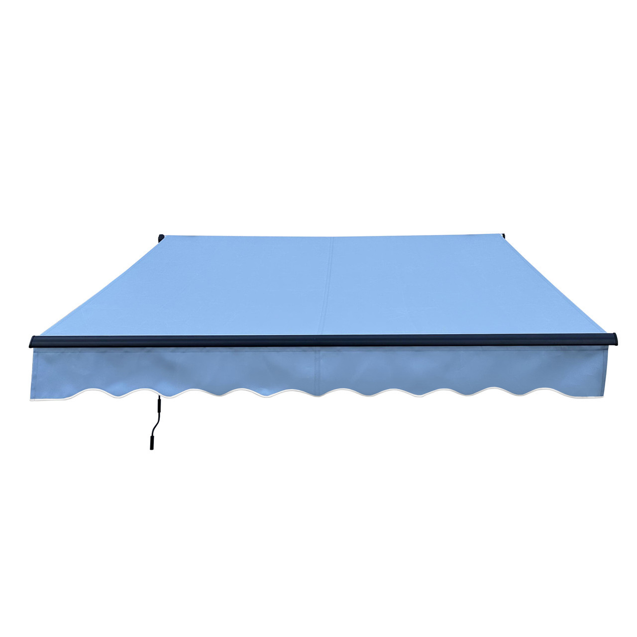 Motorized Awning Installation Guide 2-Arm Black Frame