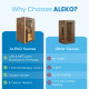 Canadian Hemlock Infrared Sauna – Brown - 1-2 Person
